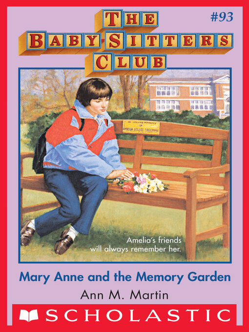 Remember her. Ann Martin. Mary Ann vs. Amelia and friends.